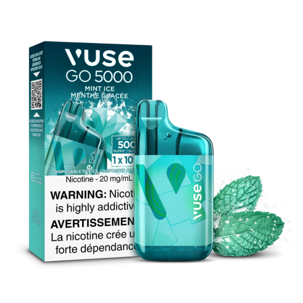 F1-SensoryVisual-5K-MintIce-pack_fb170f5b-83b0-4e6a-956f-00d83e441374.png Mint Ice Vuse GO 5000 - Disposable Vape
