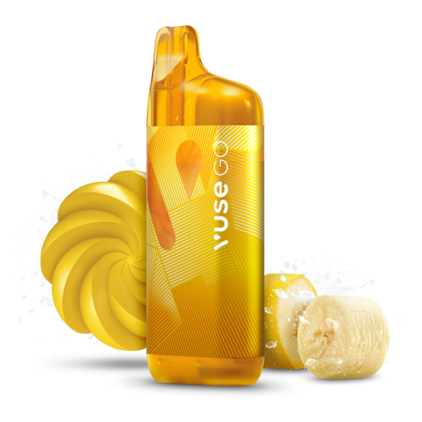 Banana Ice Vuse GO 8000 - Disposable Vape