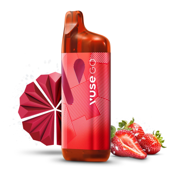 F2-SensoryVisual-8K-StrawberryIce-Origami_130f3d3c-8084-49c2-b20e-57b42cb2e2cd.png Strawberry Ice Vuse GO 8000 - Disposable Vape