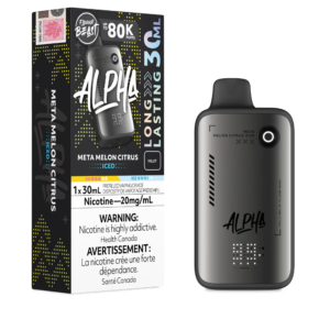 Meta Melon Citrus Iced Flavour Beast Alpha - Disposable Vape 80K