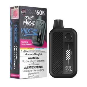 Trippin' Triple Berry Flavour Beast Mode Max 3 - Disposable Vape 60K