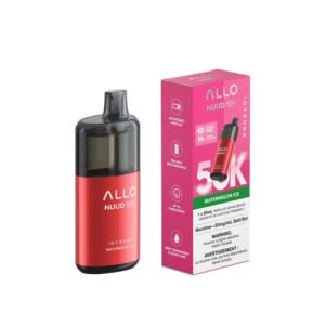 NUUD_50K_-WATERMELON_ICE.jpg Watermelon Ice Allo Intense Nuud - Disposable 50K
