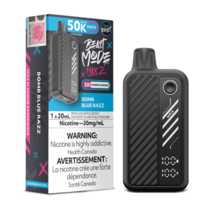 Bomb Blue Razz Flavour Beast Mode Max 2 - Disposable 50K