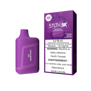 STLTH5K-DEVICE_KITPACKAGE-QUADBERRYICE.png Quad Berry Ice Stlth 5K Box - Disposable Vape