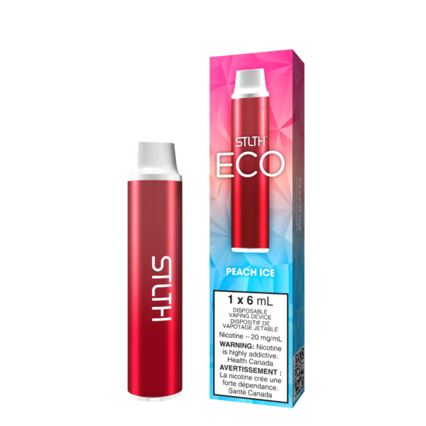 Peach Ice Stlth ECO - Disposable Vape