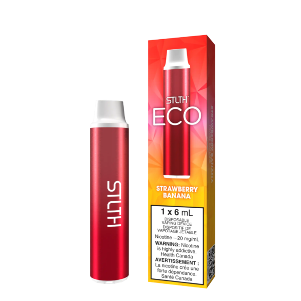 STLTH_ECO_-_DEVICE_KIT_PACKAGE_-_STRAWBERRY_BANANA.png Strawberry Banana Stlth ECO - Disposable Vape