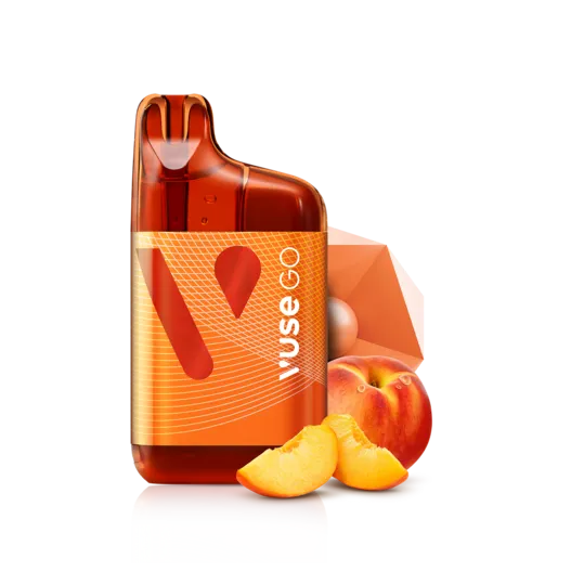 SensoryVisual_VuseGO-5K_Peach_56ec8057-fcd6-44c1-8208-bebb59b8c2e5.png Peach Vuse GO 5000 - Disposable Vape